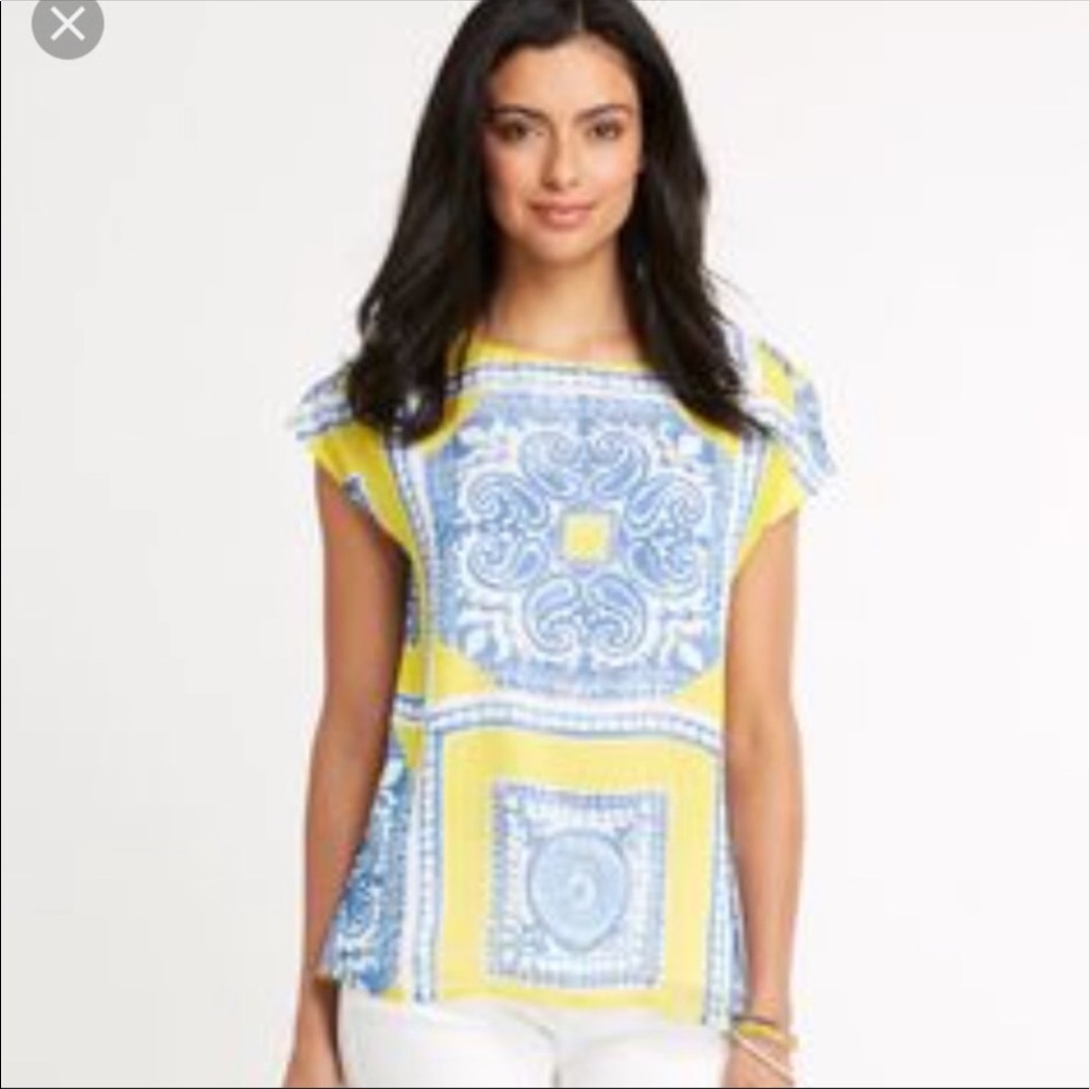 Vineyard Vines Silk Blouse